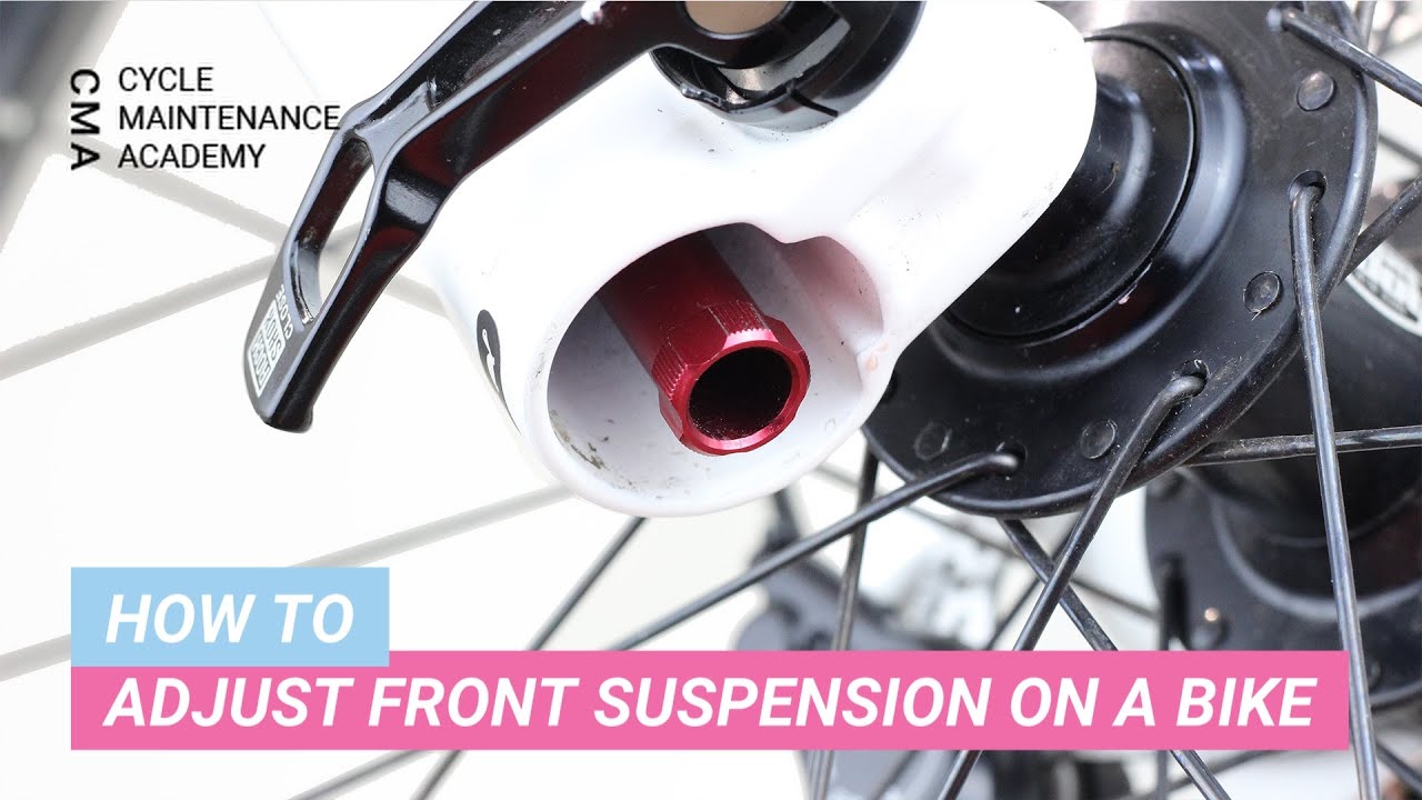 Bicycle front cheap suspension maintenance