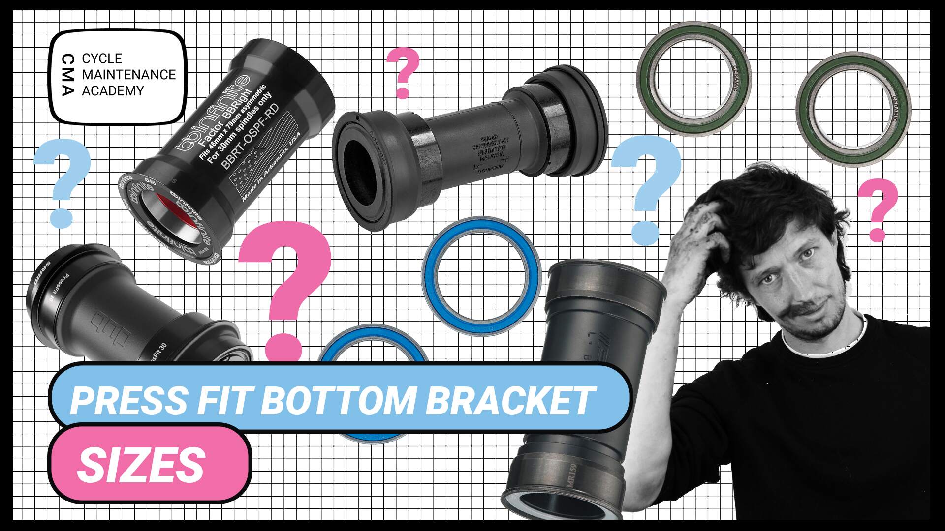 Press fit bottom bracket sizes Cycle Maintenance Academy